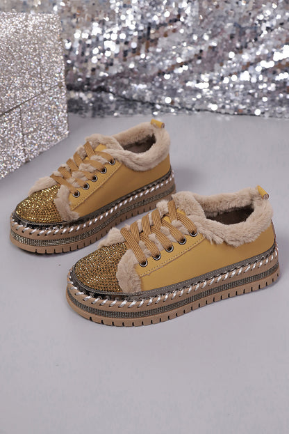 Threaded Pear Harper Lace Up Flat Shoes