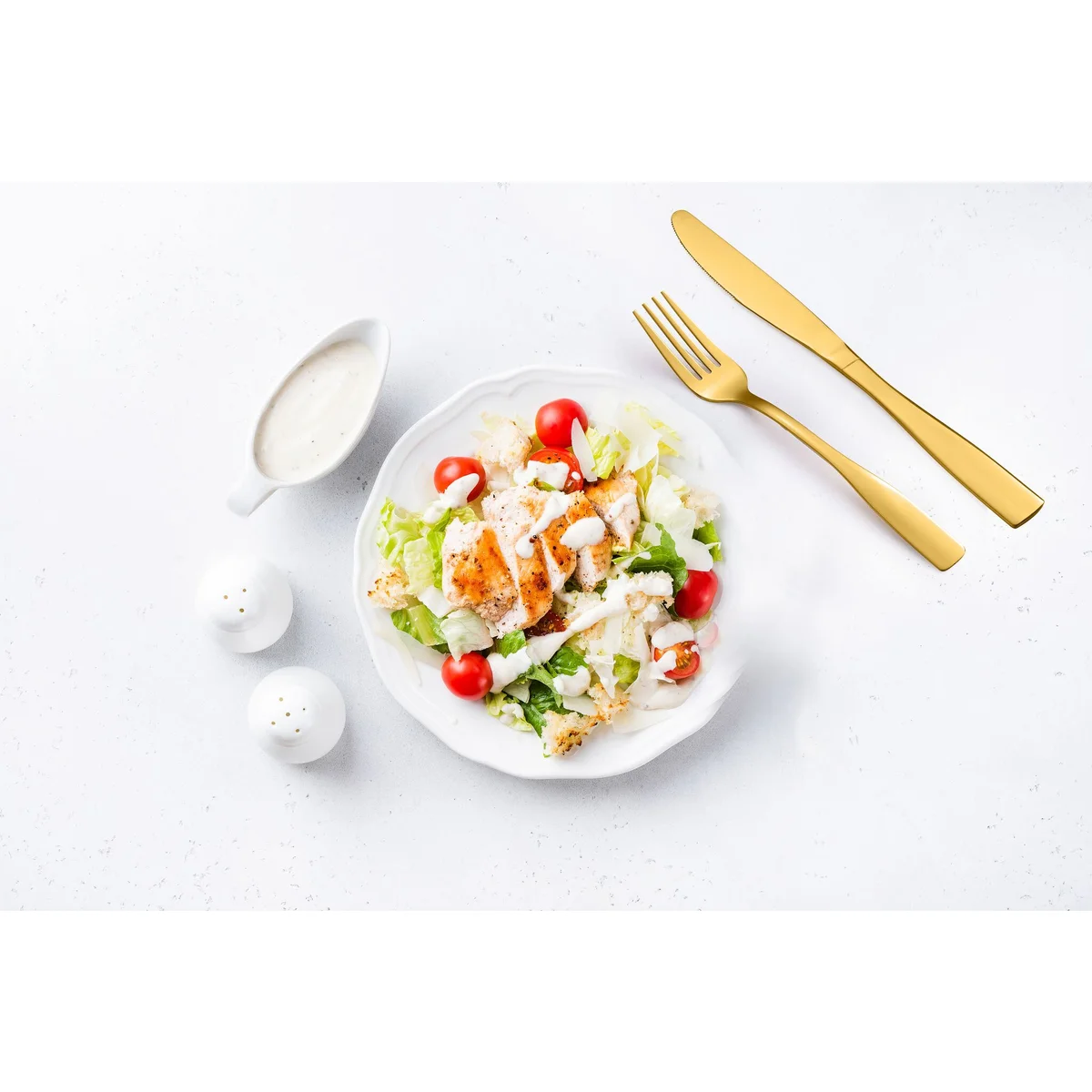 40 Piece Stainless Steel Silverware Set for 8