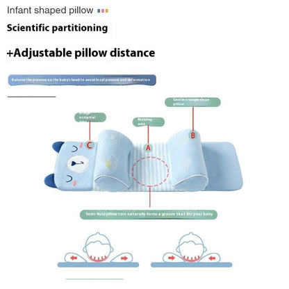 Baby Shaping Pillow – Breathable Ventilated Head Support Cushion