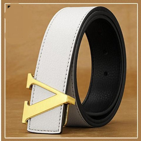 Men’s Personalized Leather Letter Belt | Initial Buckle Designer Style Belt for Men | Luxury Alphabet Motif Leather Waistband | Trendy Custom Letter Fashion Belt
