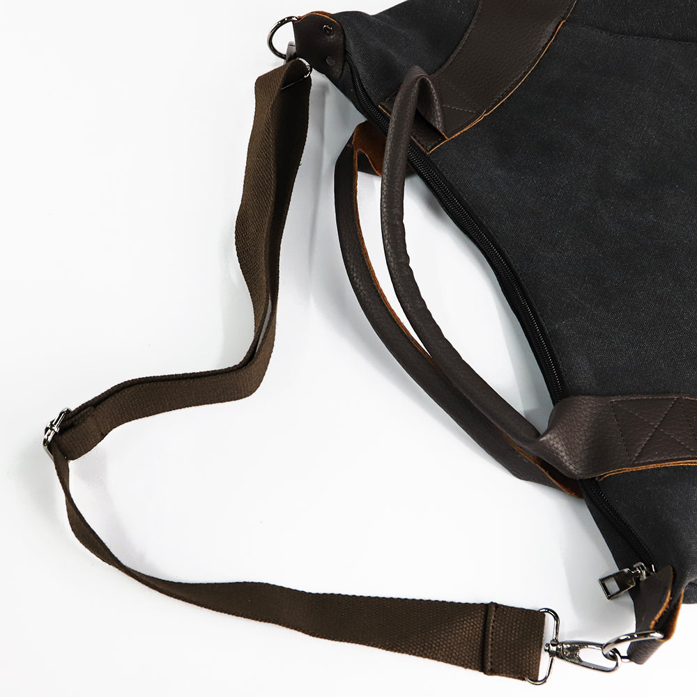 Minimalist Retro Canvas Shoulder Bag for Women | Vintage Crossbody Handbag | Large Capacity Aesthetic Daily Tote | High-Sense Casual Messenger Bag for Work & Travel