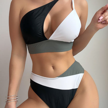 Lace up sexy bikini swimsuit