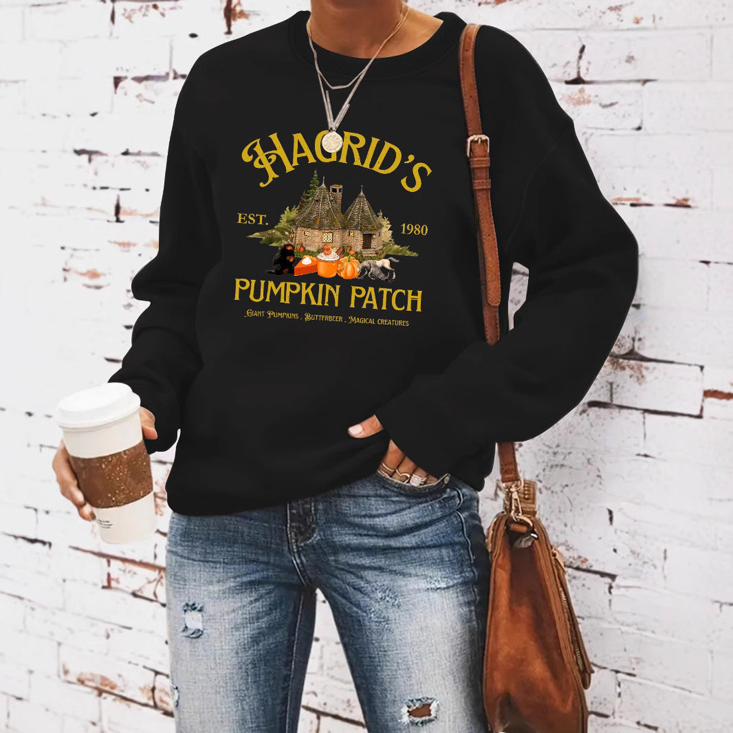 HAGRID'S print on hoodie