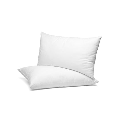 Elegant Comfort Pillow Inserts - Poly-Cotton Shell Siliconized Fiber Filling