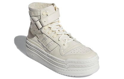 adidas Women's Triple Platforum Hi 'Off-White' Sneakers