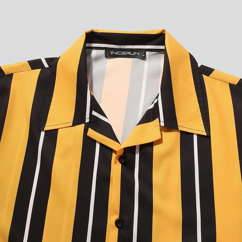 Men’s Ultra-Soft Summer Streetwear Shirt | Casual Relaxed Fit Short Sleeve Top | High-Sense Breathable Men’s Fashion Shirt | Trendy Minimalist Urban Summer Wear | 2026 High-Fashion Lightweight Casual Shirt