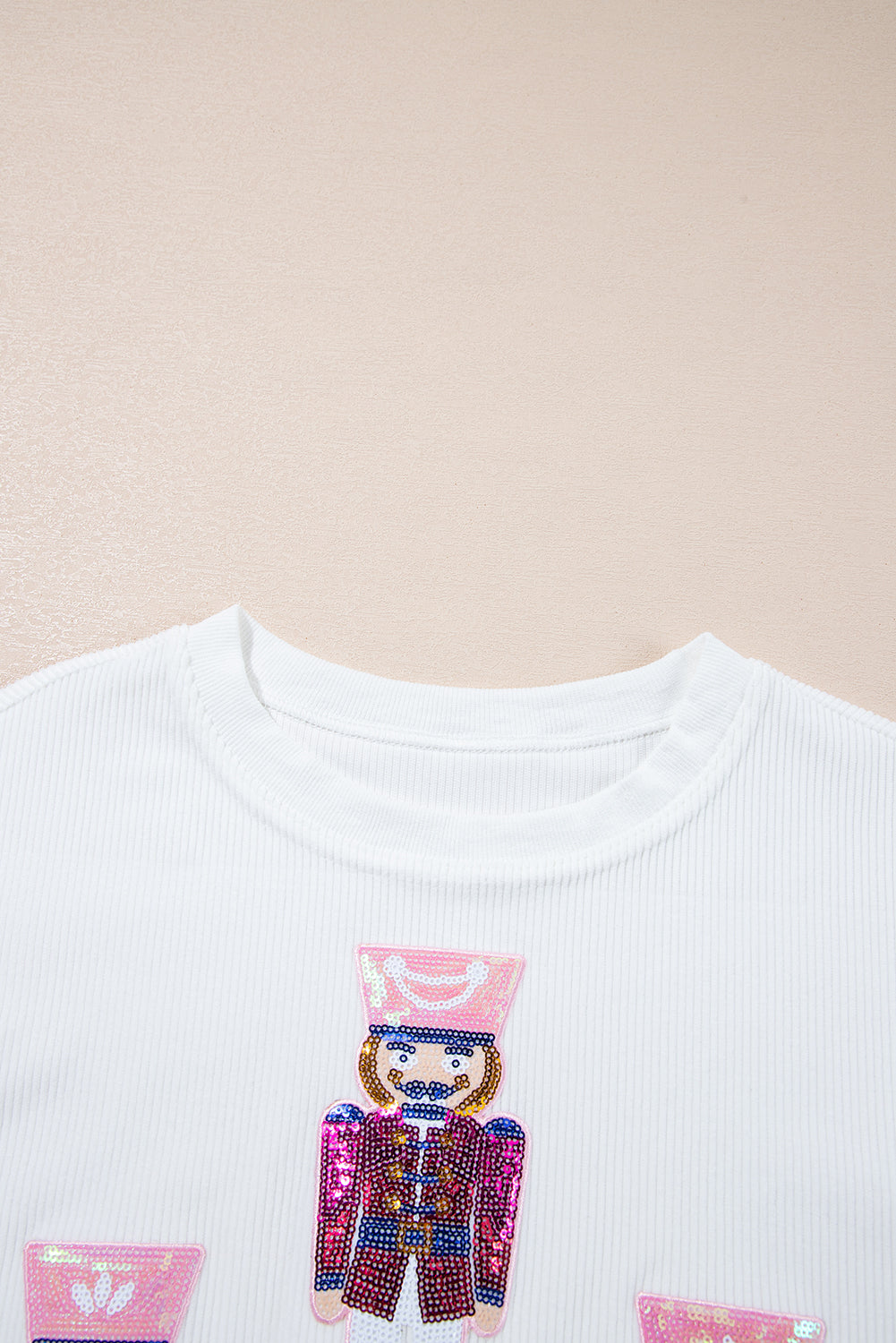 Threaded Pear Aria Christmas Fashion Corded Sweatshirt