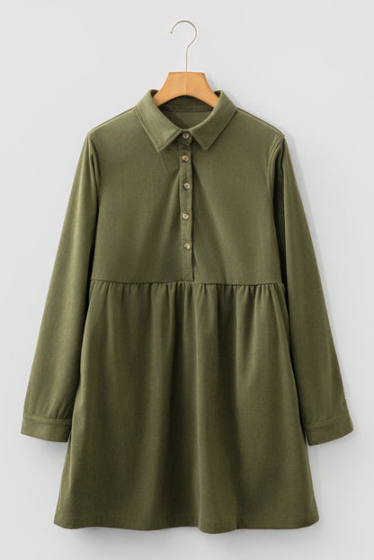 Threaded Pear Serena Long Sleeve Mini Dress