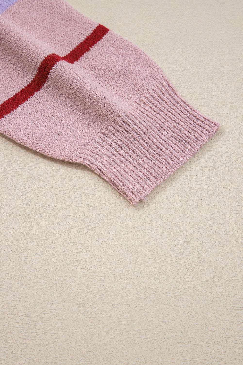 Threaded Pear Amyra Edge Drop Shoulder Sweater