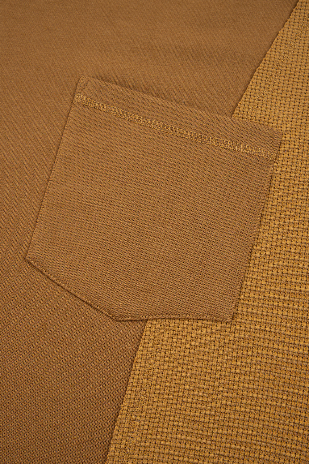 Threaded Pear Isabella High Low Patchwork Sweatshirt