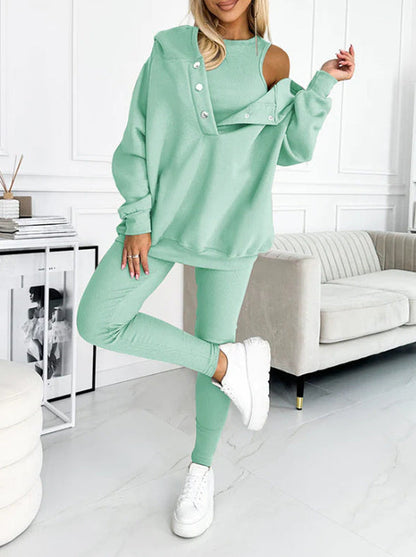 Women’s 3-Piece Hooded Sports Suit