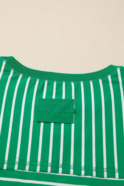 Threaded Pear Madilynn Detail Half Sleeve Tee