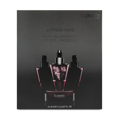 La Prairie Serum Platinum Rare Protocol Skincare Set 3 x 8ml (Clearance)