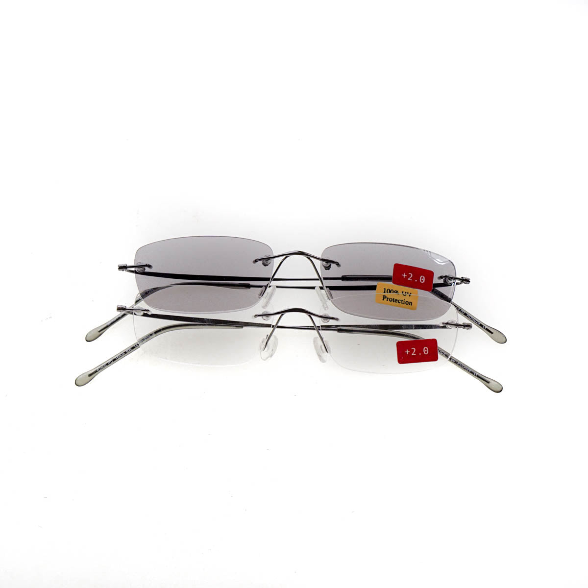 Reading Glasses +2.0 by Fabris Lane x 2  Tinted and Non Tinted