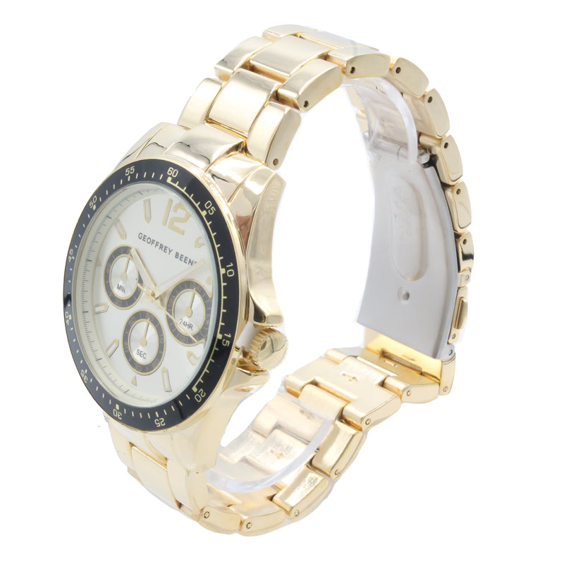 Geoffrey Beene Gold Men's Watch GB8068GDCHBK
