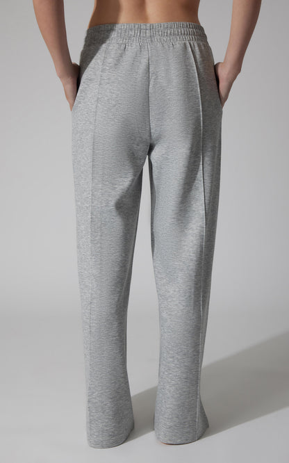 90 Degree by Reflex Softlite Fleece Timeless Pintuck Wide Leg Pant