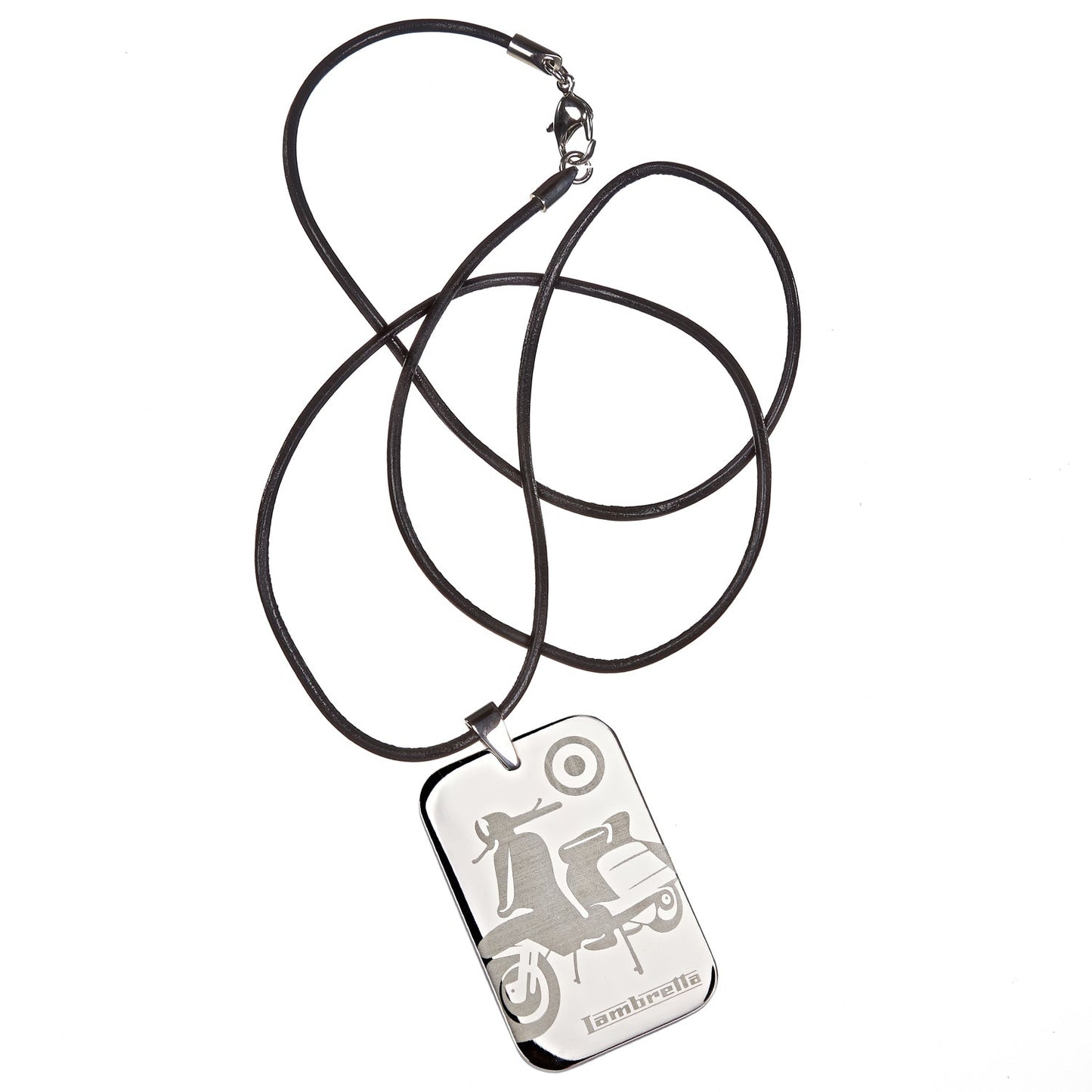 Lambretta Scooter Dog Tag Necklace