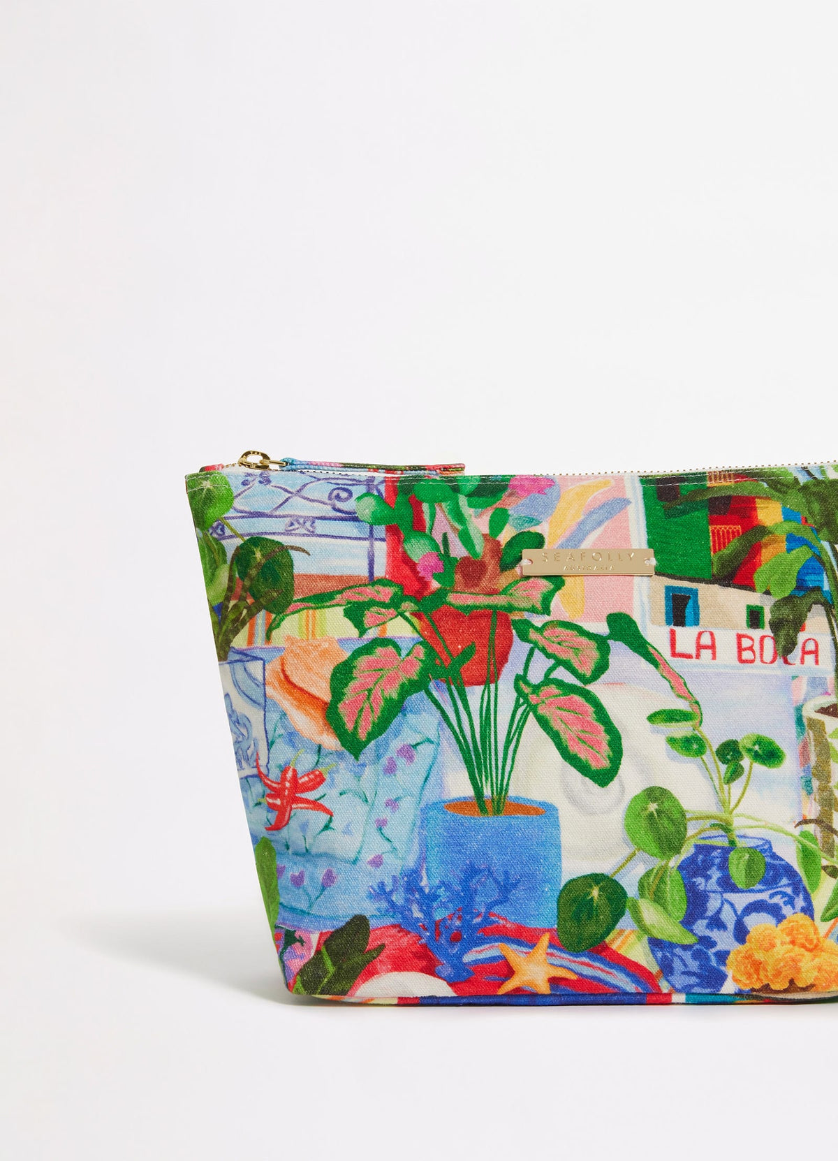 La Boca Zip Top Pouch Bag