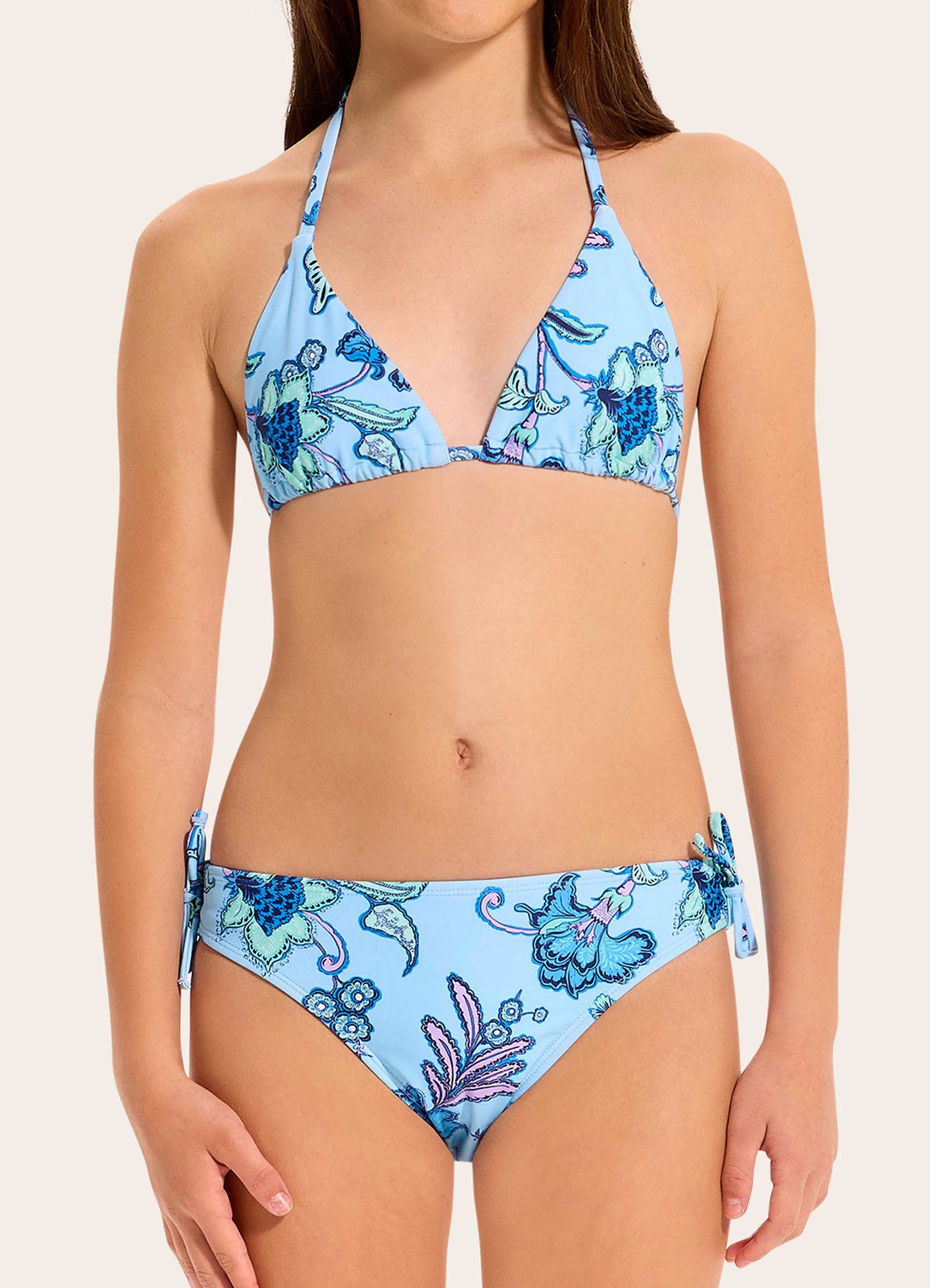 Summer Chintz Triangle Bikini Set