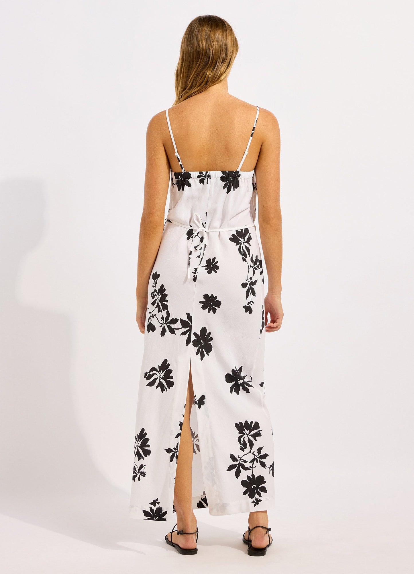 Mayflower Bias Cut Column Maxi Dress
