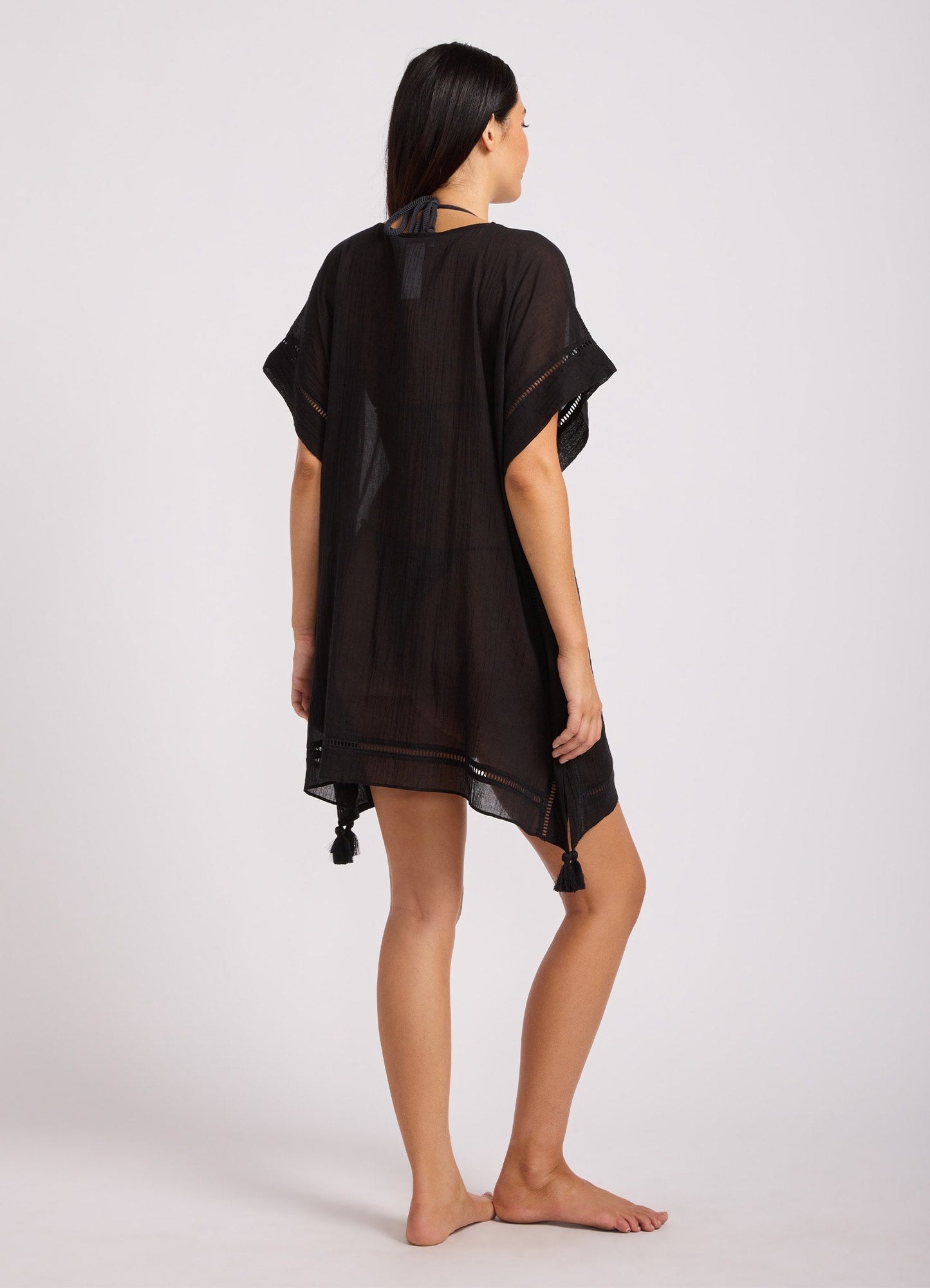 Crinkle Gauze Kaftan