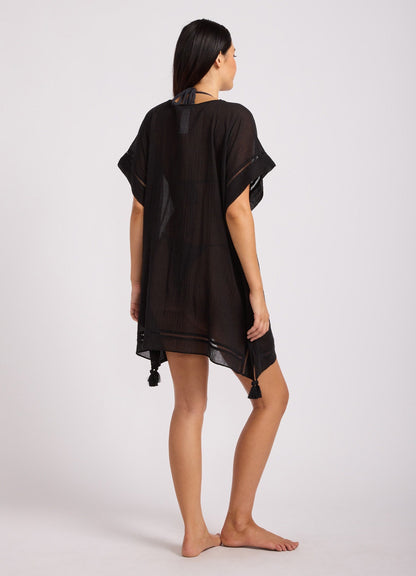 Crinkle Gauze Kaftan