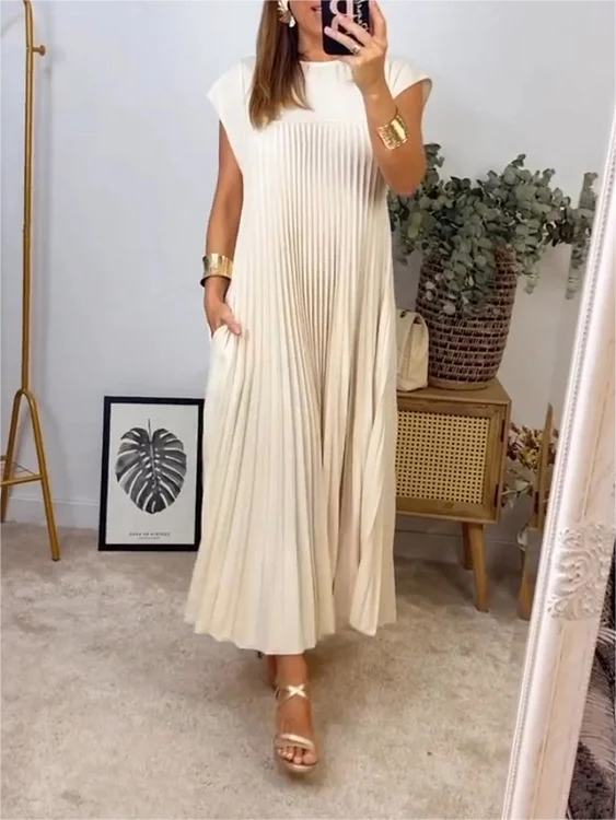 ✨Women's Pleated Simple Elegant Dress