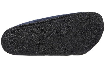 Birkenstock Zermatt Shearling Wool Felt Dark Blue