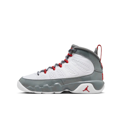 Air Jordan Grade School Retro 9 'Fire Red' Gs Sneakers