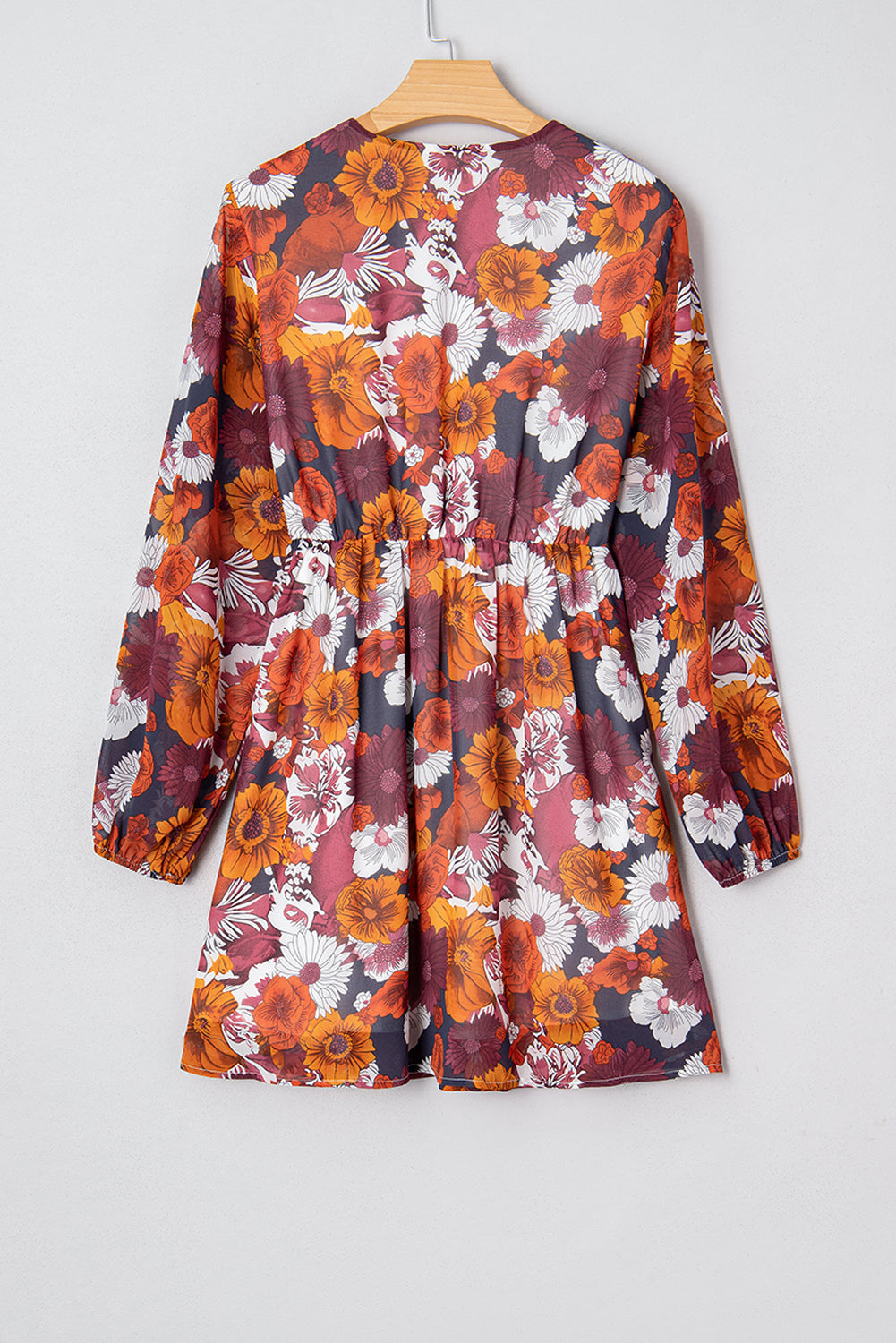 Threaded Pear Marianna Sleeve Flowy Mini Dress