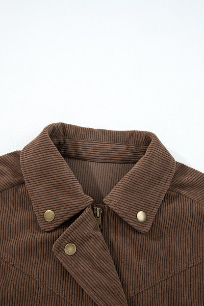 Threaded Pear Catherine Lapel Collar Corduroy Jacket