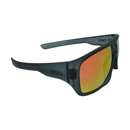 Breo Downhill Sunglasses Ice Skiing Unisex Charcoal & Orange