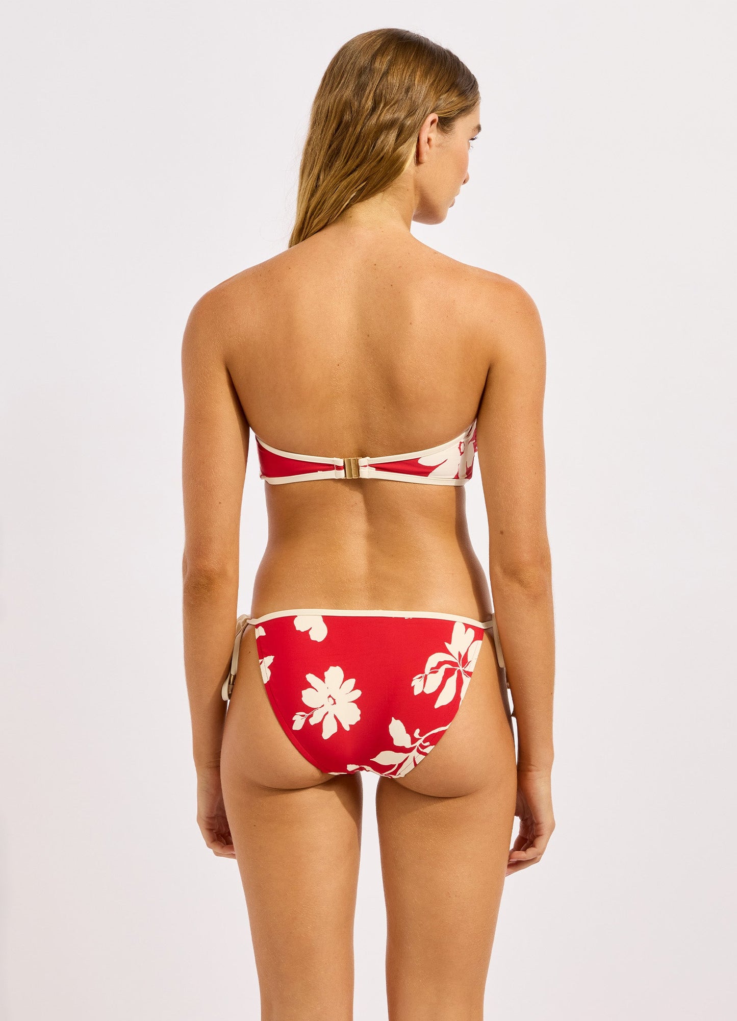 Mayflower Ring Front Bandeau Bikini Top