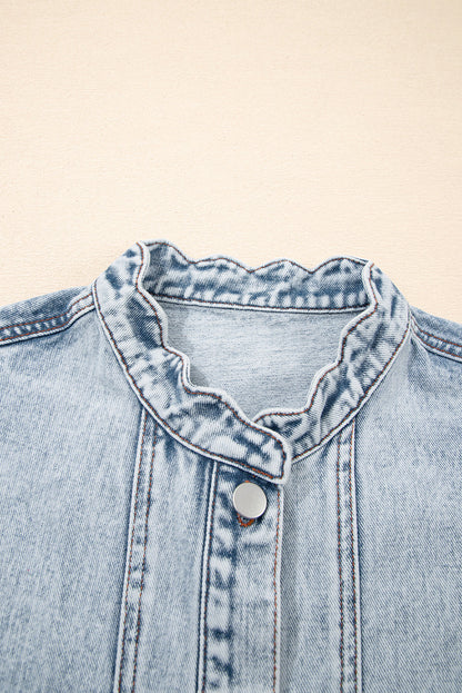 Threaded Pear Ava Trim Patch Front Vest