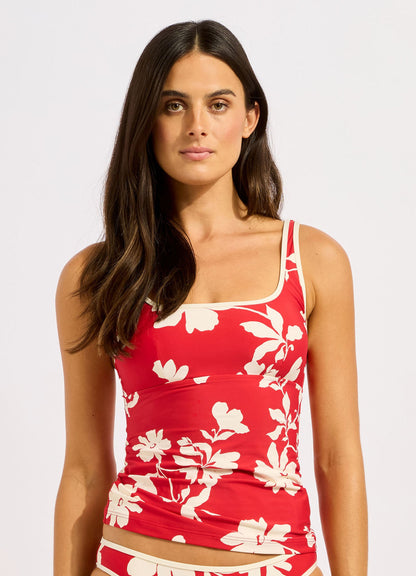 Mayflower Square Neck Tankini Bikini Top