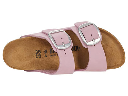 Birkenstock Arizona Big Buckle Nubuck Leather Orchid