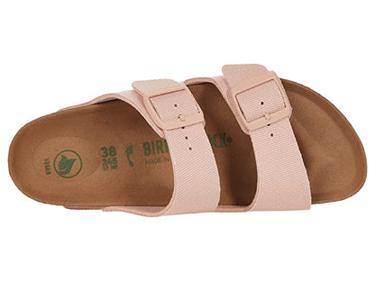 Birkenstock Arizona Leather Dual-Buckle Slide Sandals