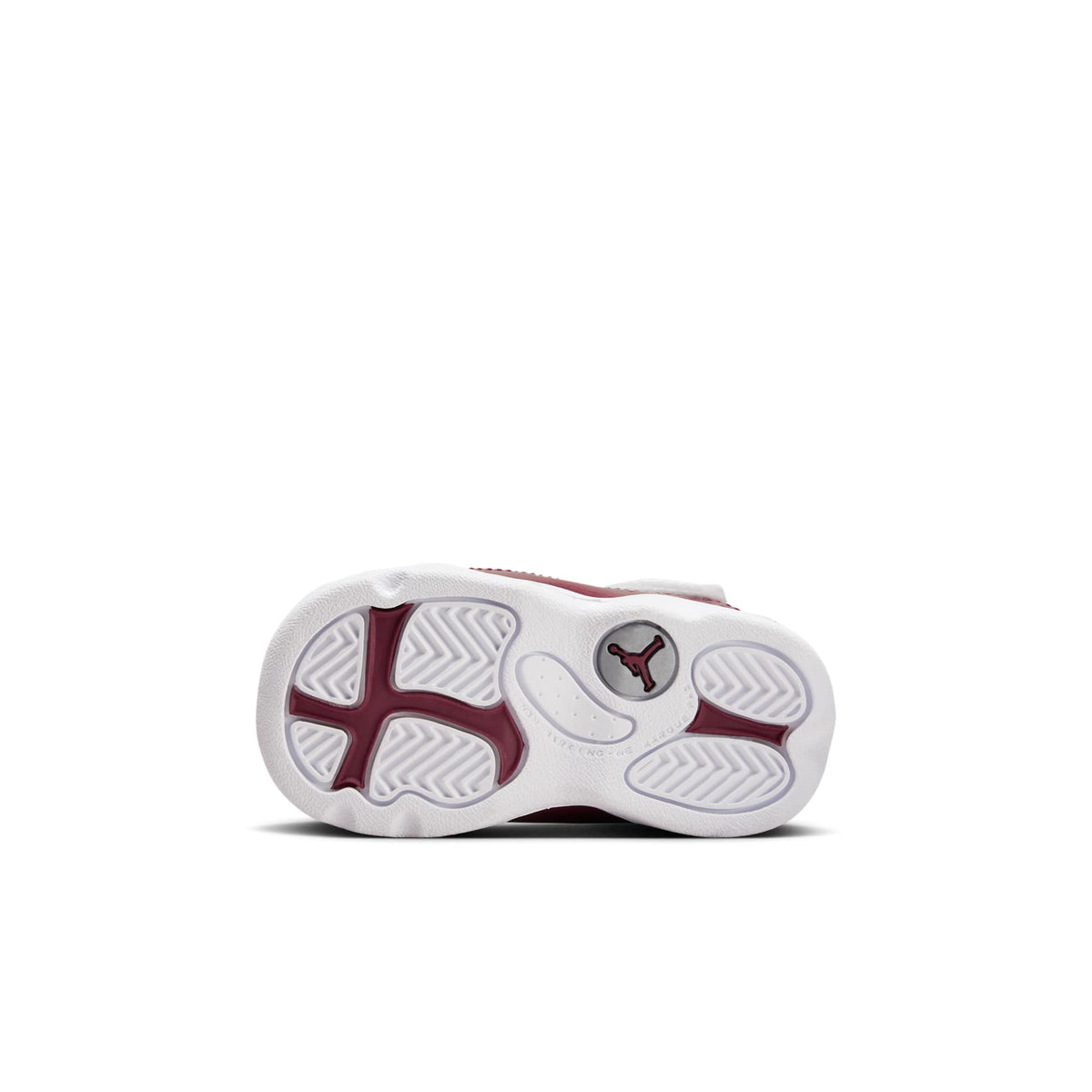 Air Jordan Toddlers 6 Rings 'White Team Red Td' Sneakers