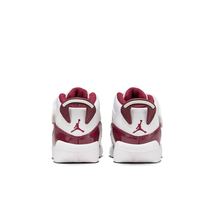 Air Jordan Toddlers 6 Rings 'White Team Red Td' Sneakers
