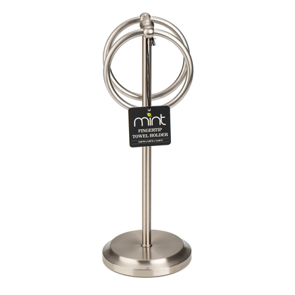Classical Double Ring Design Fingertip Towel Holder