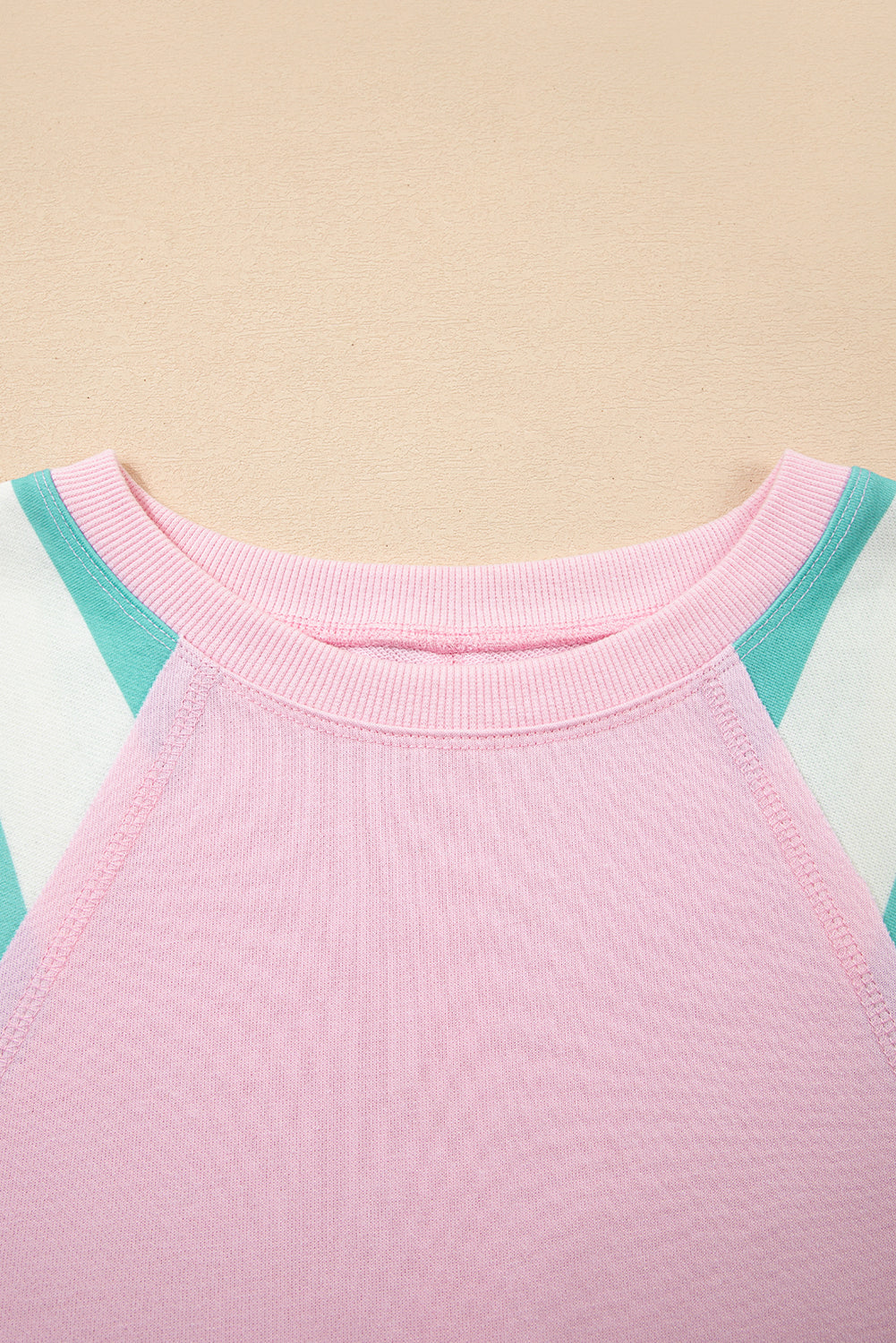 Threaded Pear Vanessa Patchwork Raglan Pullover Top