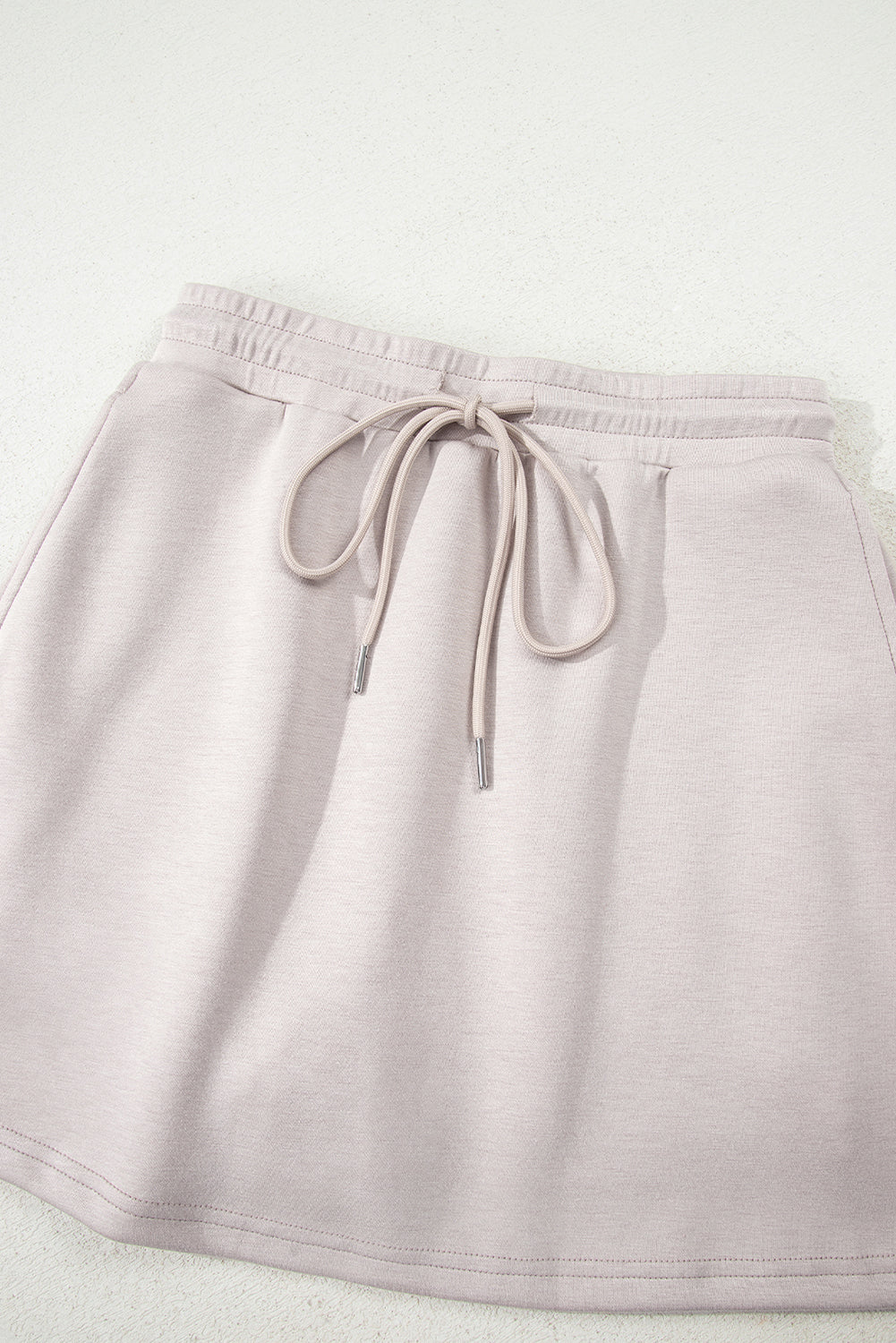 Threaded Pear Ava Pullover Drawstring Mini Skirt