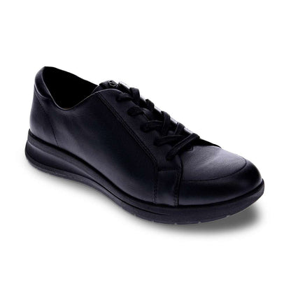 Athens Lace-Up Casual Sneaker - Black