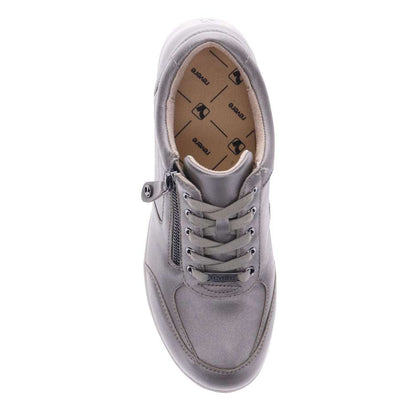 Boston Zip Casual Sneaker - Slate