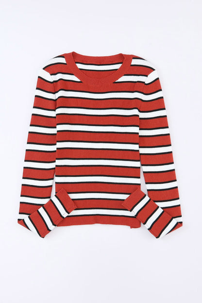 Threaded Pear Martha Knit Slim Fit Top