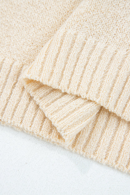 Threaded Pear Destiny Colorblock Cuffed Loose Sweater