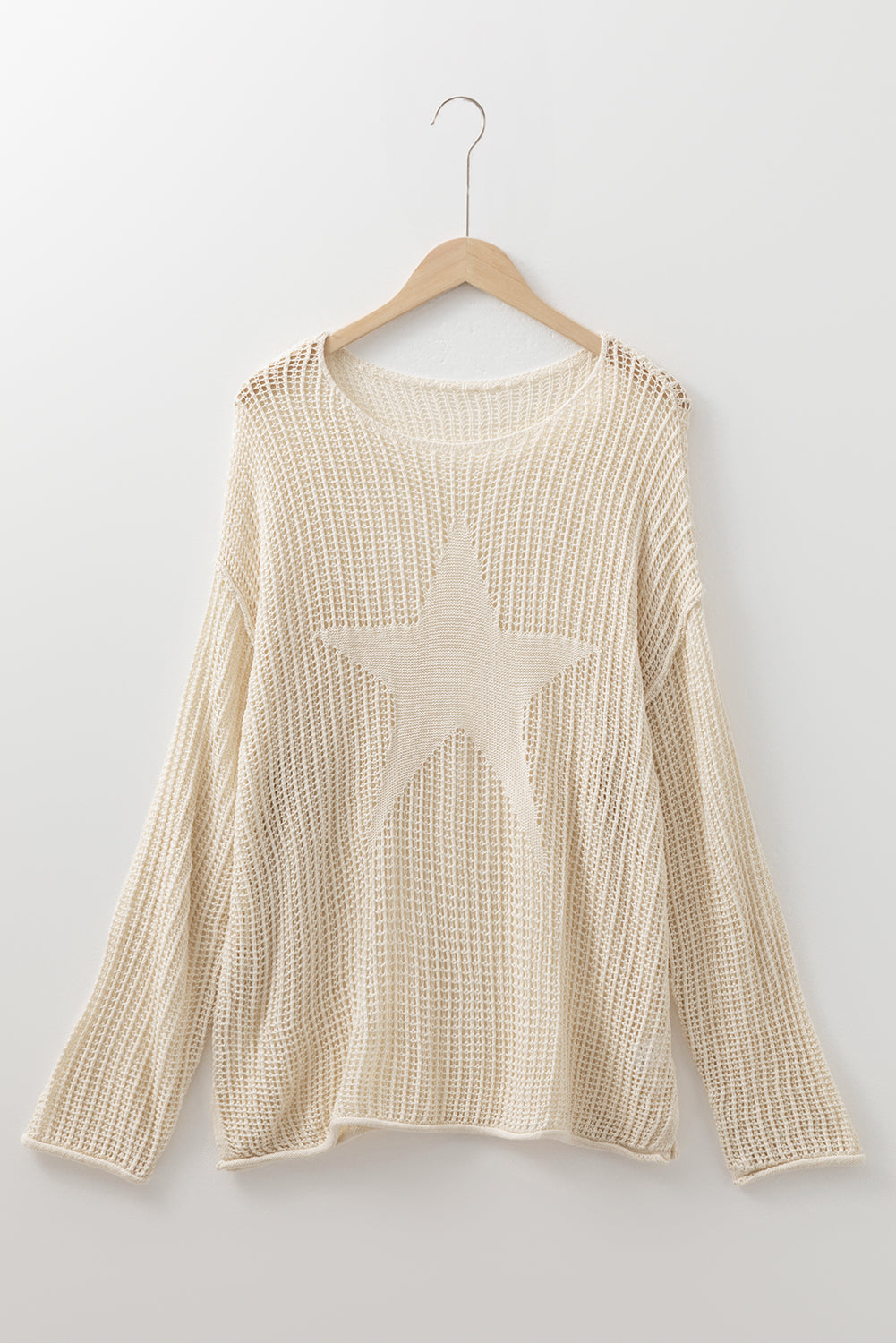 Threaded Pear Peyton Star Pattern accent PLUS Jumper