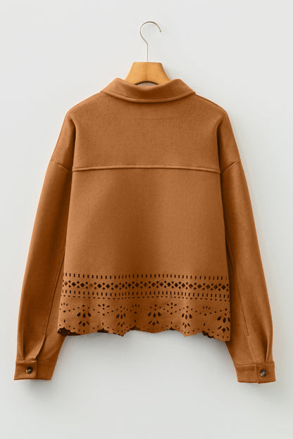 Threaded Pear Ellianna Detail Retro Style Jacket