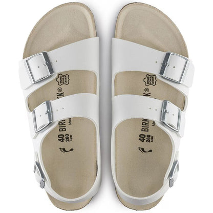 Birkenstock Milano Birko-Flor White Sandals