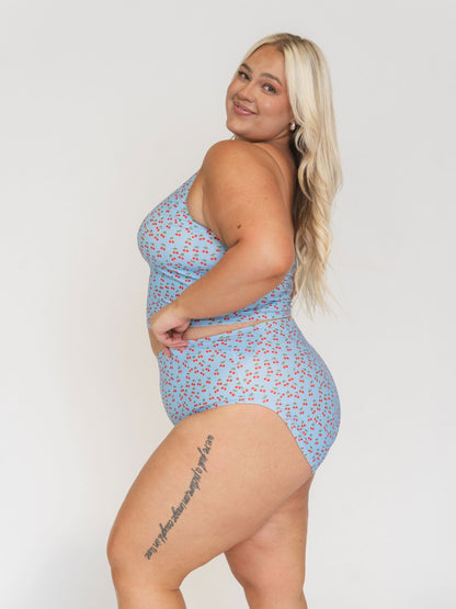 Cherries High-Waist Bottom